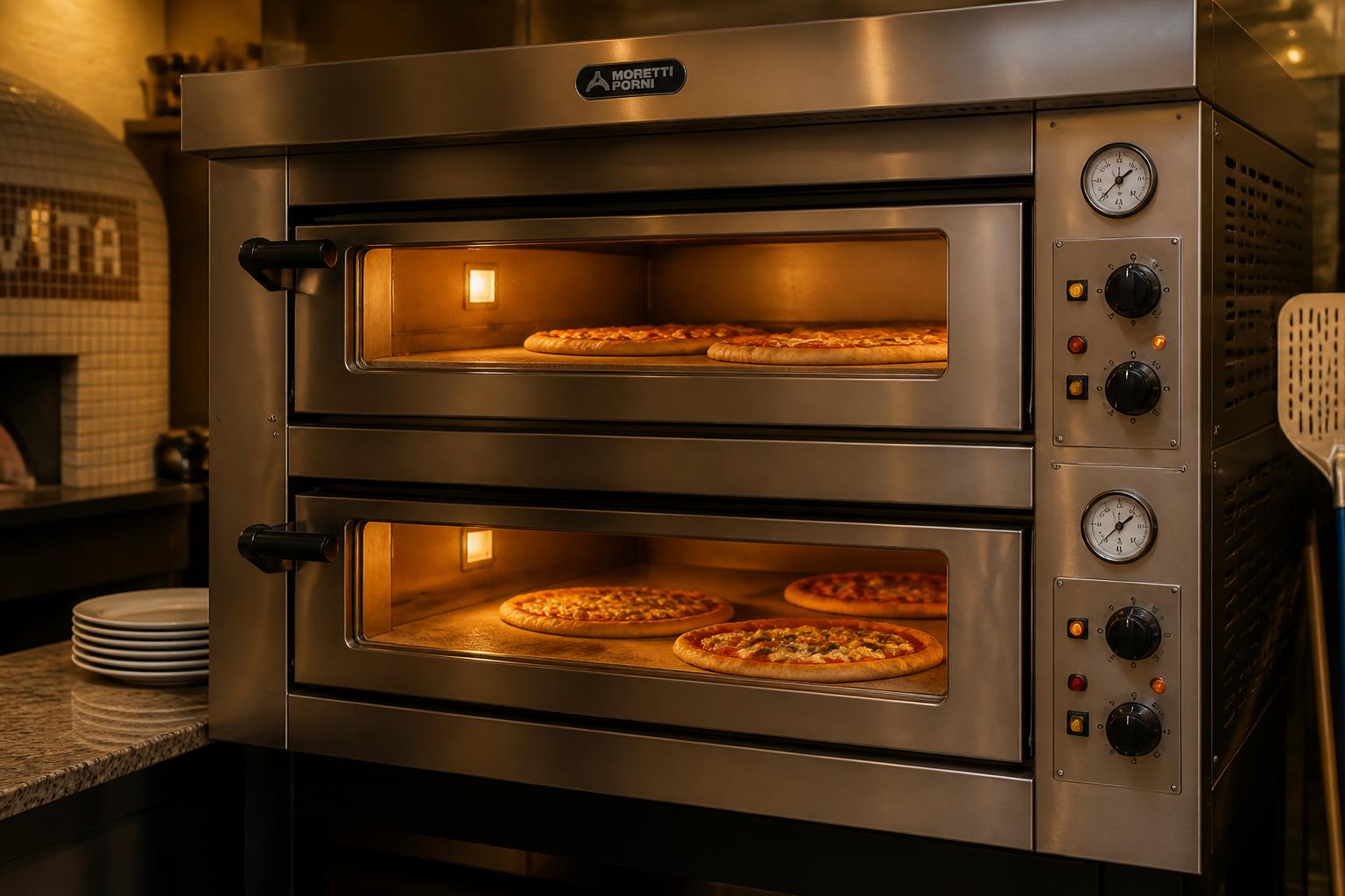 Steinofen in der Pizzeria